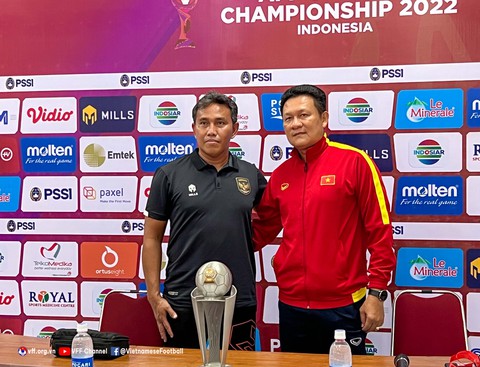 U16 Việt Nam đề nghị được bảo vệ an ninh ở trận tái đấu Indonesia - Ảnh 1. U16 Việt Nam đề nghị được bảo vệ an ninh ở trận tái đấu Indonesia - Ảnh 1.
