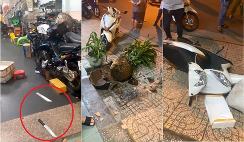 Triệu tập 14 người do thiếu niên 14 tuổi cầm đầu xông vào nhà dân chém loạn xạ - Ảnh 2. Triệu tập 14 người do thiếu niên 14 tuổi cầm đầu xông vào nhà dân chém loạn xạ - Ảnh 2.