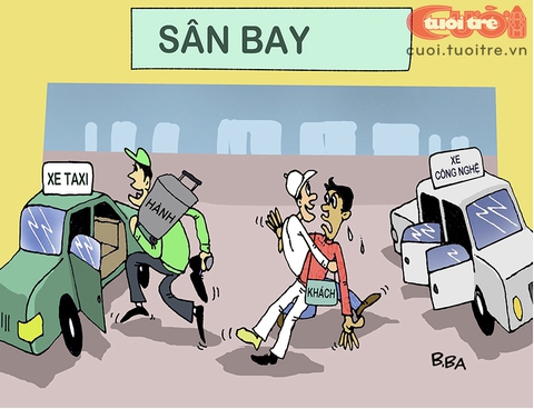 Sân bay bát nháo, hành khách mếu máo - Ảnh 2. Sân bay bát nháo, hành khách mếu máo - Ảnh 2.