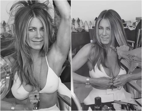 Nhan sắc đáng ghen tị ở tuổi 53 của Jennifer Aniston - Ảnh 5. Nhan sắc đáng ghen tị ở tuổi 53 của Jennifer Aniston - Ảnh 5.