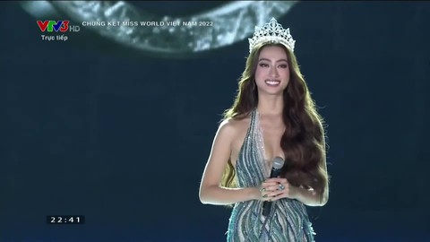 Chung kết Miss World Vietnam 2022: Lương Thùy Linh chiếm sóng quá dài, Đỗ Thị Hà đeo ngược sash - Ảnh 2. Chung kết Miss World Vietnam 2022: Lương Thùy Linh chiếm sóng quá dài, Đỗ Thị Hà đeo ngược sash - Ảnh 2.