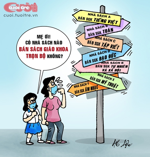 Mua SGK dễ hay khó? - Ảnh 1. Mua SGK dễ hay khó? - Ảnh 1.