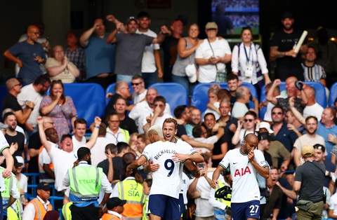 Harry Kane lập công phút 90+6 giúp Tottenham hòa kịch tính Chelsea - Ảnh 5. Harry Kane lập công phút 90+6 giúp Tottenham hòa kịch tính Chelsea - Ảnh 5.