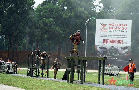 100 vận động viên dự thi Vùng tai nạn trong khuôn khổ Army Games tại Việt Nam - Ảnh 1. 100 vận động viên dự thi Vùng tai nạn trong khuôn khổ Army Games tại Việt Nam - Ảnh 1.