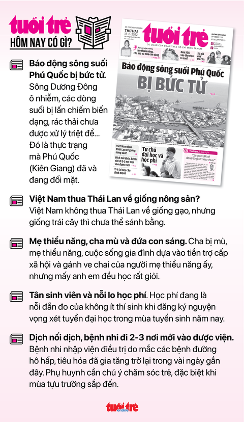 Tin sáng 15-8: Vé máy bay dịp lễ 2-9 giá gấp đôi ngày thường; Xử cựu bí thư Bình Dương bán đất vàng - Ảnh 5. Tin sáng 15-8: Vé máy bay dịp lễ 2-9 giá gấp đôi ngày thường; Xử cựu bí thư Bình Dương bán đất vàng - Ảnh 5.