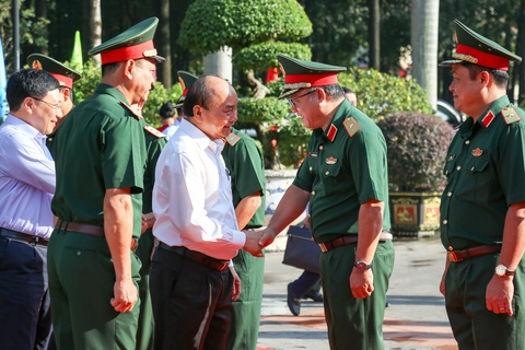 Chủ tịch nước: Niềm tin của nhân dân là cốt yếu để bảo vệ Tổ quốc - Ảnh 1. Chủ tịch nước: Niềm tin của nhân dân là cốt yếu để bảo vệ Tổ quốc - Ảnh 1.