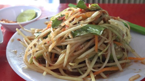 Món đu đủ đâm dân dã, nhìn thôi đã thèm - Ảnh 1. Món đu đủ đâm dân dã, nhìn thôi đã thèm - Ảnh 1.
