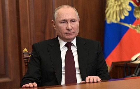Ông Putin nói Mỹ tìm cách kéo dài xung đột ở Ukraine, lên tiếng về Đài Loan - Ảnh 1. Ông Putin nói Mỹ tìm cách kéo dài xung đột ở Ukraine, lên tiếng về Đài Loan - Ảnh 1.