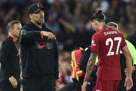 Nunez làm lung lay hình tượng của Klopp - Ảnh 1. Nunez làm lung lay hình tượng của Klopp - Ảnh 1.