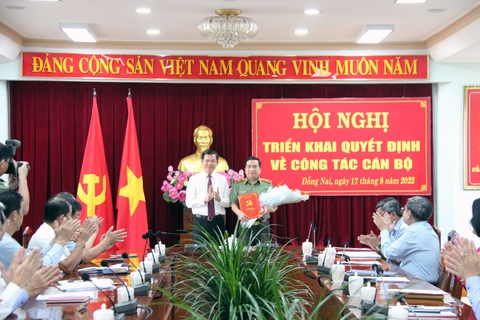 Chỉ định thiếu tướng Nguyễn Sỹ Quang tham gia Ban Thường vụ Tỉnh ủy Đồng Nai - Ảnh 1. Chỉ định thiếu tướng Nguyễn Sỹ Quang tham gia Ban Thường vụ Tỉnh ủy Đồng Nai - Ảnh 1.