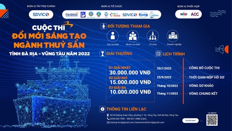 Bà Rịa - Vũng Tàu tổ chức cuộc thi sáng tạo trong ngành thủy sản - Ảnh 1. Bà Rịa - Vũng Tàu tổ chức cuộc thi sáng tạo trong ngành thủy sản - Ảnh 1.
