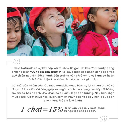 Zakka Naturals chung tay cùng Saigon Childrens Charity giúp đỡ học sinh khó khăn tại Trà Vinh - Ảnh 4. Zakka Naturals chung tay cùng Saigon Childrens Charity giúp đỡ học sinh khó khăn tại Trà Vinh - Ảnh 4.