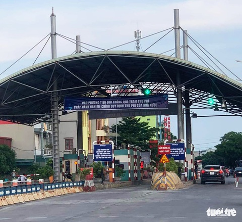 Giao thông qua trạm thu phí BOT Kiến Xương tạm thời thông thoáng trở lại - Ảnh 1. Giao thông qua trạm thu phí BOT Kiến Xương tạm thời thông thoáng trở lại - Ảnh 1.