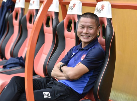 HLV Chu Đình Nghiêm: ‘Trận cầu hay, đầy cảm xúc…’ - Ảnh 1. HLV Chu Đình Nghiêm: ‘Trận cầu hay, đầy cảm xúc…’ - Ảnh 1.