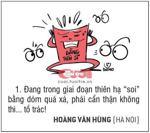 10 lý do không tậu bằng tiến sĩ: Tui dốt chứ không có dại! - Ảnh 1. 10 lý do không tậu bằng tiến sĩ: Tui dốt chứ không có dại! - Ảnh 1.