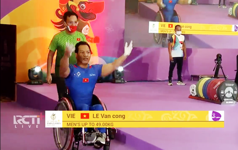 Lê Văn Công tiếp mạch thống trị 15 năm tại ASEAN Para Games - Ảnh 1. Lê Văn Công tiếp mạch thống trị 15 năm tại ASEAN Para Games - Ảnh 1.