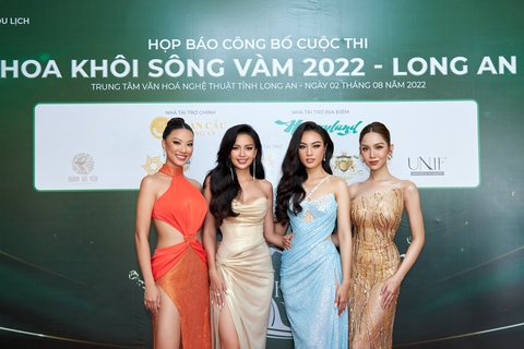 Hoa hậu Ngọc Châu cùng á hậu Thủy Tiên, Kim Duyên tìm Hoa khôi Sông Vàm - Ảnh 1. Hoa hậu Ngọc Châu cùng á hậu Thủy Tiên, Kim Duyên tìm Hoa khôi Sông Vàm - Ảnh 1.