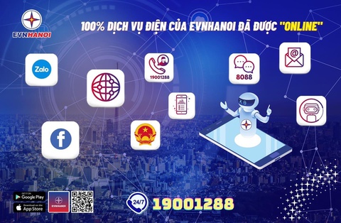 EVNHANOI: Tiêu dùng điện thông minh nhờ ứng dụng chuyển đổi số - Ảnh 2. EVNHANOI: Tiêu dùng điện thông minh nhờ ứng dụng chuyển đổi số - Ảnh 2.