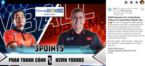 Cầu thủ và huấn luyện viên VBA tuyên chiến tại VBall Supreme mùa 1 - Ảnh 1. Cầu thủ và huấn luyện viên VBA tuyên chiến tại VBall Supreme mùa 1 - Ảnh 1.