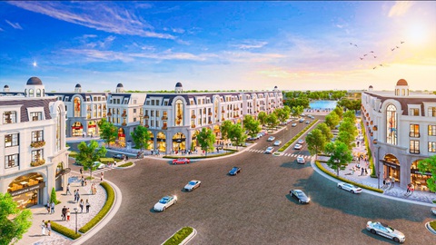 Cận cảnh khu đô thị phong cách Ý tại Hậu Giang - Ảnh 4. Cận cảnh khu đô thị phong cách Ý tại Hậu Giang - Ảnh 4.