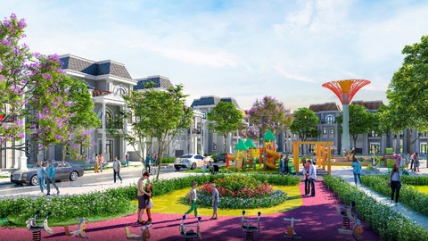 Cận cảnh khu đô thị phong cách Ý tại Hậu Giang - Ảnh 8. Cận cảnh khu đô thị phong cách Ý tại Hậu Giang - Ảnh 8.