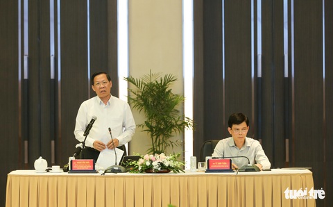 Chủ tịch UBND TP.HCM: Nên tính toán làm kinh tế giao thông, không phải dự án giao thông - Ảnh 1. Chủ tịch UBND TP.HCM: Nên tính toán làm kinh tế giao thông, không phải dự án giao thông - Ảnh 1.
