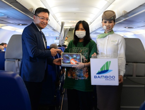 Kỷ niệm 4 năm thành lập, Bamboo Airways đón hội viên thân thiết thứ 1 triệu - Ảnh 2. Kỷ niệm 4 năm thành lập, Bamboo Airways đón hội viên thân thiết thứ 1 triệu - Ảnh 2.