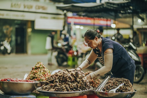 Lạc lối ở thiên đường ẩm thực chợ Châu Đốc - Ảnh 8. Lạc lối ở thiên đường ẩm thực chợ Châu Đốc - Ảnh 8.