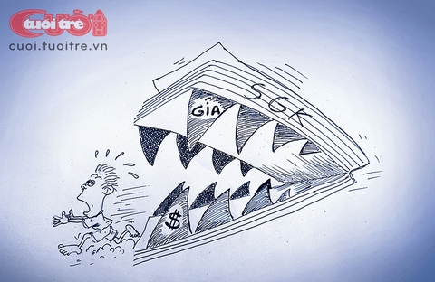 Tranh biếm họa tham gia Cuộc thi vẽ tranh biếm 2022 - Ảnh 7. Tranh biếm họa tham gia Cuộc thi vẽ tranh biếm 2022 - Ảnh 7.