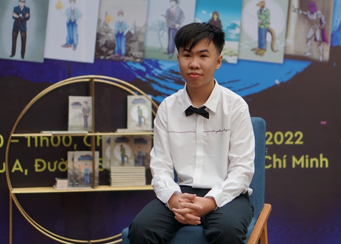 Tác giả 14 tuổi xây dựng Thế giới giả tưởng trong em - Ảnh 2. Tác giả 14 tuổi xây dựng Thế giới giả tưởng trong em - Ảnh 2.
