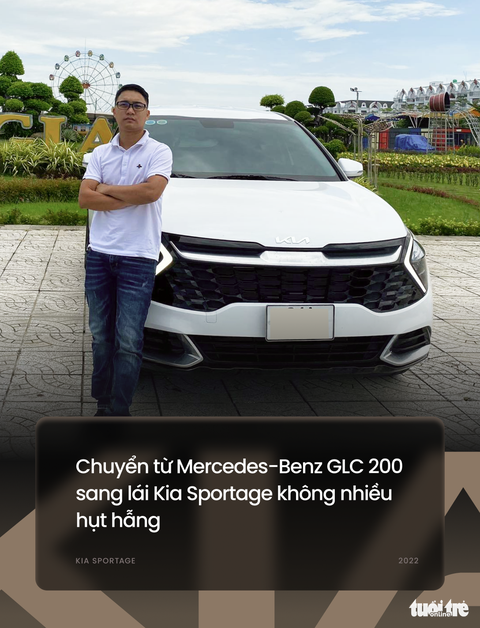 Doanh nhân 9X đánh giá Kia Sportage: Chuyển từ Mercedes-Benz GLC sang không nhiều hụt hẫng - Ảnh 2. Doanh nhân 9X đánh giá Kia Sportage: Chuyển từ Mercedes-Benz GLC sang không nhiều hụt hẫng - Ảnh 2.