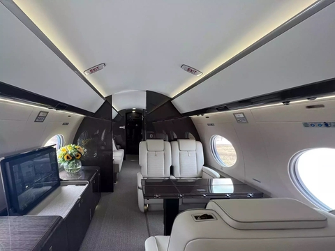 ‘Soi’ máy bay 65 triệu USD của Elon Musk và Bill Gates: Tốc độ gần siêu thanh, cabin xa xỉ độ riêng - Ảnh 5. ‘Soi’ máy bay 65 triệu USD của Elon Musk và Bill Gates: Tốc độ gần siêu thanh, cabin xa xỉ độ riêng - Ảnh 5.