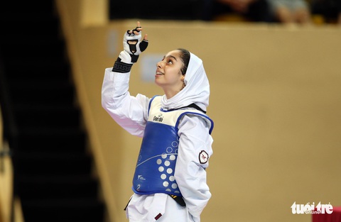 Hình ảnh rung động của các võ sĩ taekwondo người khuyết tật châu Á và thế giới tại TP.HCM - Ảnh 11. Hình ảnh rung động của các võ sĩ taekwondo người khuyết tật châu Á và thế giới tại TP.HCM - Ảnh 11.