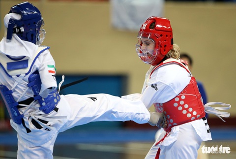 Hình ảnh rung động của các võ sĩ taekwondo người khuyết tật châu Á và thế giới tại TP.HCM - Ảnh 6. Hình ảnh rung động của các võ sĩ taekwondo người khuyết tật châu Á và thế giới tại TP.HCM - Ảnh 6.