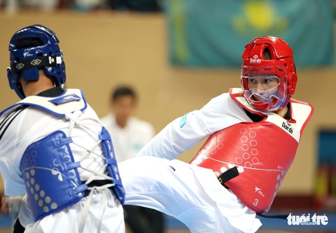 Hình ảnh rung động của các võ sĩ taekwondo người khuyết tật châu Á và thế giới tại TP.HCM - Ảnh 1. Hình ảnh rung động của các võ sĩ taekwondo người khuyết tật châu Á và thế giới tại TP.HCM - Ảnh 1.