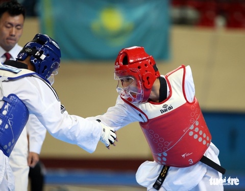 Hình ảnh rung động của các võ sĩ taekwondo người khuyết tật châu Á và thế giới tại TP.HCM - Ảnh 4. Hình ảnh rung động của các võ sĩ taekwondo người khuyết tật châu Á và thế giới tại TP.HCM - Ảnh 4.