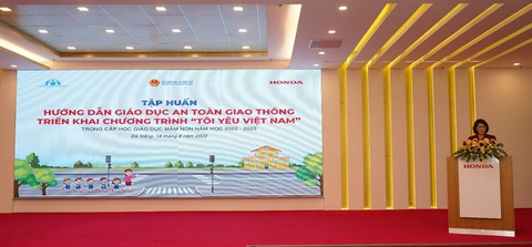 Hơn 100 giáo viên mầm non được Honda tập huấn an toàn giao thông - Ảnh 2. Hơn 100 giáo viên mầm non được Honda tập huấn an toàn giao thông - Ảnh 2.