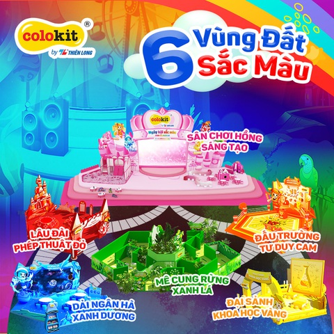 ‘Ngày hội sắc màu - Mega Color Event’ tại TP.HCM dịp nghỉ lễ - Ảnh 3. ‘Ngày hội sắc màu - Mega Color Event’ tại TP.HCM dịp nghỉ lễ - Ảnh 3.