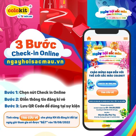 ‘Ngày hội sắc màu - Mega Color Event’ tại TP.HCM dịp nghỉ lễ - Ảnh 5. ‘Ngày hội sắc màu - Mega Color Event’ tại TP.HCM dịp nghỉ lễ - Ảnh 5.