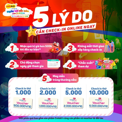‘Ngày hội sắc màu - Mega Color Event’ tại TP.HCM dịp nghỉ lễ - Ảnh 6. ‘Ngày hội sắc màu - Mega Color Event’ tại TP.HCM dịp nghỉ lễ - Ảnh 6.
