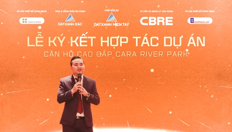 Đất Xanh Miền Tây hợp tác Đất Xanh E&C và CBRE phát triển Cara River Park - Ảnh 3. Đất Xanh Miền Tây hợp tác Đất Xanh E&C và CBRE phát triển Cara River Park - Ảnh 3.