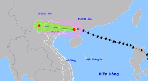Bão số 3 cách Móng Cái 170km, đảo Bạch Long Vĩ gió giật cấp 9 - Ảnh 1. Bão số 3 cách Móng Cái 170km, đảo Bạch Long Vĩ gió giật cấp 9 - Ảnh 1.