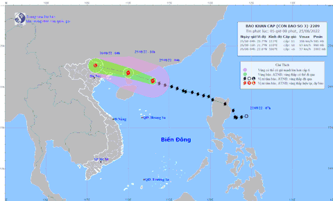 Chiều nay 25-8, bão số 3 cách Móng Cái 230km, Bắc Bộ mưa lớn, có nơi trên 250mm - Ảnh 1. Chiều nay 25-8, bão số 3 cách Móng Cái 230km, Bắc Bộ mưa lớn, có nơi trên 250mm - Ảnh 1.