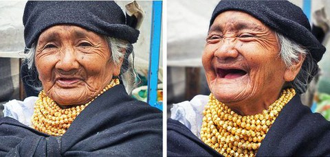 Sự khác biệt trước và sau khi được khen xinh đẹp - Ảnh 1. Sự khác biệt trước và sau khi được khen xinh đẹp - Ảnh 1.