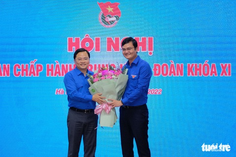 Anh Bùi Quang Huy được bầu làm bí thư thứ nhất Trung ương Đoàn - Ảnh 2. Anh Bùi Quang Huy được bầu làm bí thư thứ nhất Trung ương Đoàn - Ảnh 2.