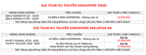 Hải trình khám phá Malaysia - Singapore trên du thuyền 5 sao chỉ từ 13,59 triệu đồng - Ảnh 5. Hải trình khám phá Malaysia - Singapore trên du thuyền 5 sao chỉ từ 13,59 triệu đồng - Ảnh 5.