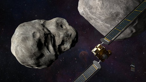 NASA mời thế giới xem lần đầu tiên tàu vũ trụ đâm vào tiểu hành tinh - Ảnh 1. NASA mời thế giới xem lần đầu tiên tàu vũ trụ đâm vào tiểu hành tinh - Ảnh 1.