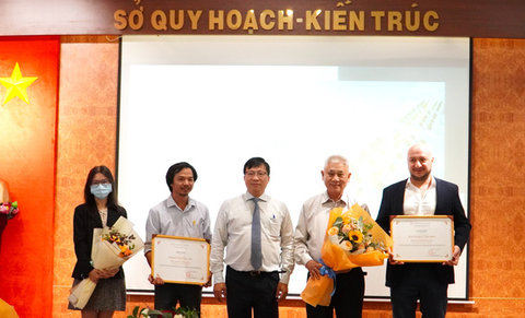 Trao giải cho cuộc thi Ý tưởng thiết kế đô thị và không gian ngầm khu vực nhà ga Bến Thành - Ảnh 1. Trao giải cho cuộc thi Ý tưởng thiết kế đô thị và không gian ngầm khu vực nhà ga Bến Thành - Ảnh 1.