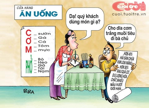 Món ăn an toàn nhất - Ảnh 1. Món ăn an toàn nhất - Ảnh 1.