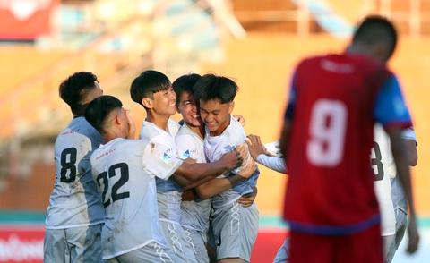 Lứa trẻ học kiểu Pháp giúp Sài Gòn thắng trận mở màn Giải U17 quốc gia 2022 - Ảnh 1. Lứa trẻ học kiểu Pháp giúp Sài Gòn thắng trận mở màn Giải U17 quốc gia 2022 - Ảnh 1.